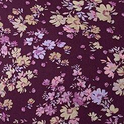 Lexie Hi-Low Tunic Babydoll Top, MAEVE DITSY FLORAL PLUM, swatch