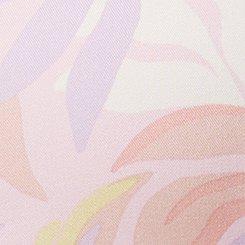 V-Neck Tea Length Dress, SWAYING LEAVES MULTI, swatch