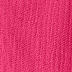 Pull-On Gauze High-Rise Short, BEETROOT PURPLE, swatch