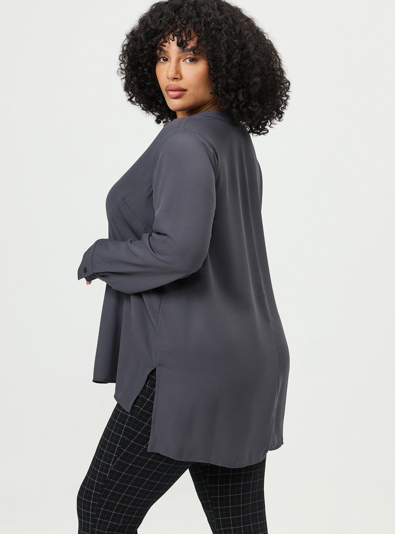 Georgette Tunic Blouse, PERISCOPE, alternate
