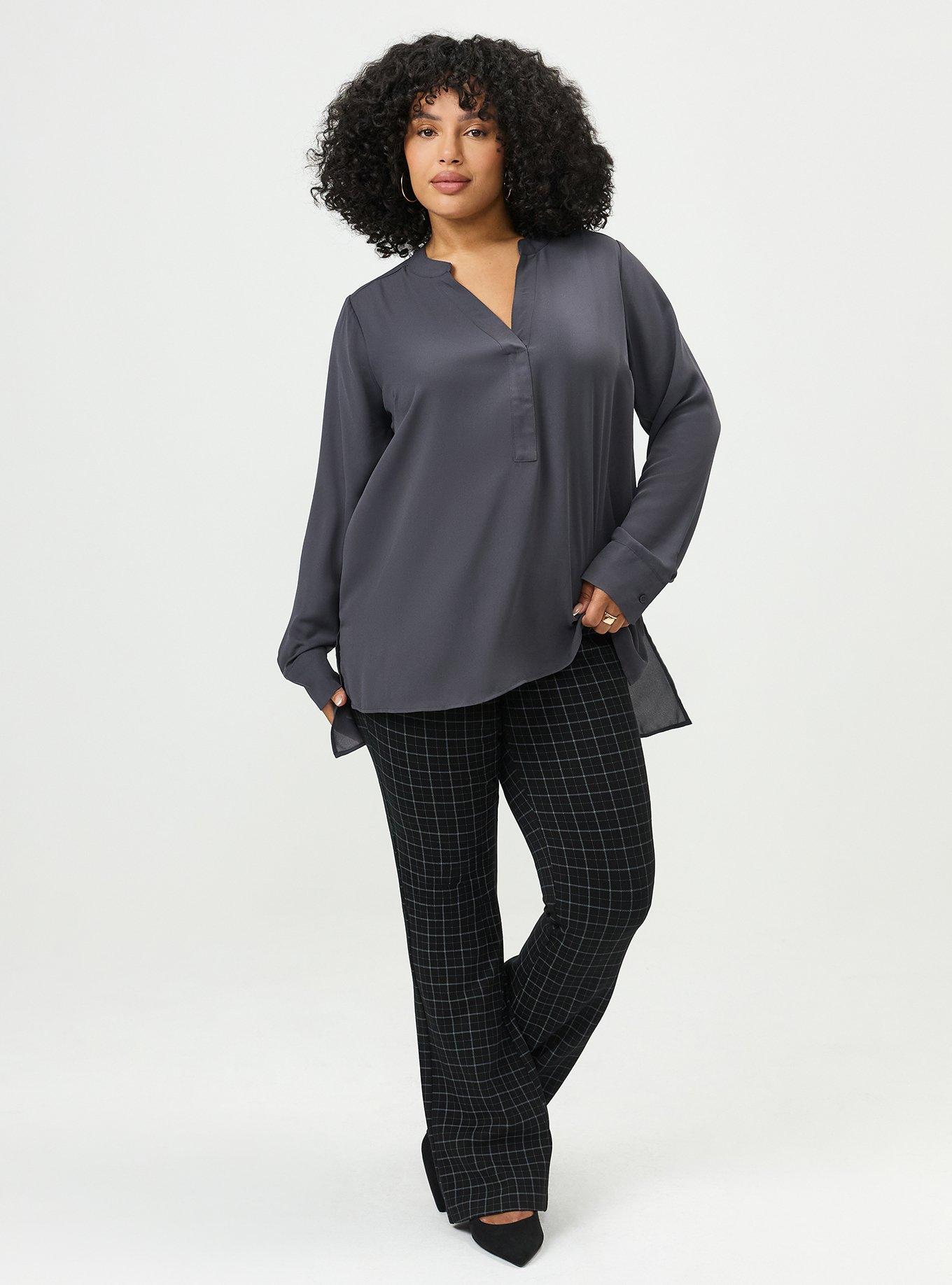 Georgette Tunic Blouse, PERISCOPE, alternate