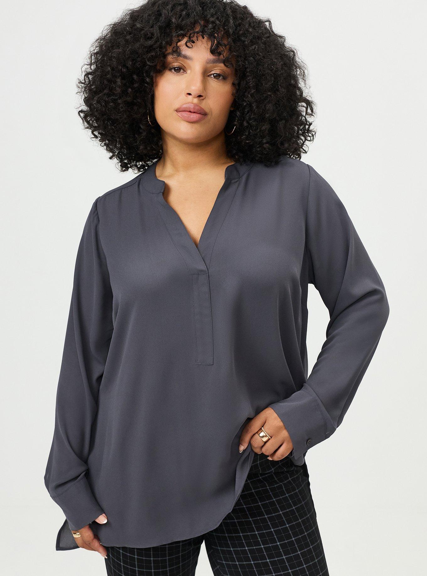 Georgette Tunic Blouse, PERISCOPE, hi-res