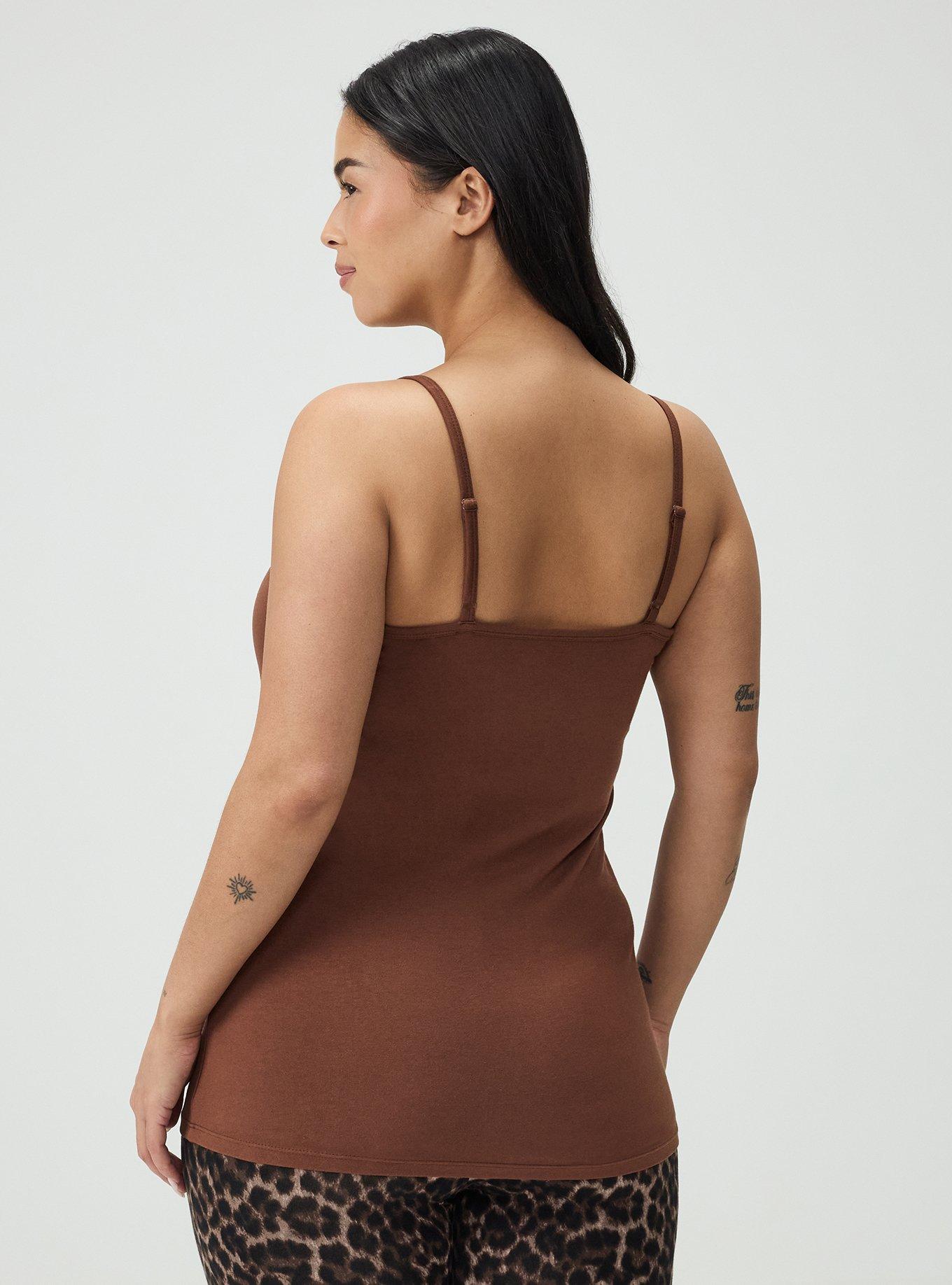 Foxy O-Ring Cami, CAPPUCCINO, alternate