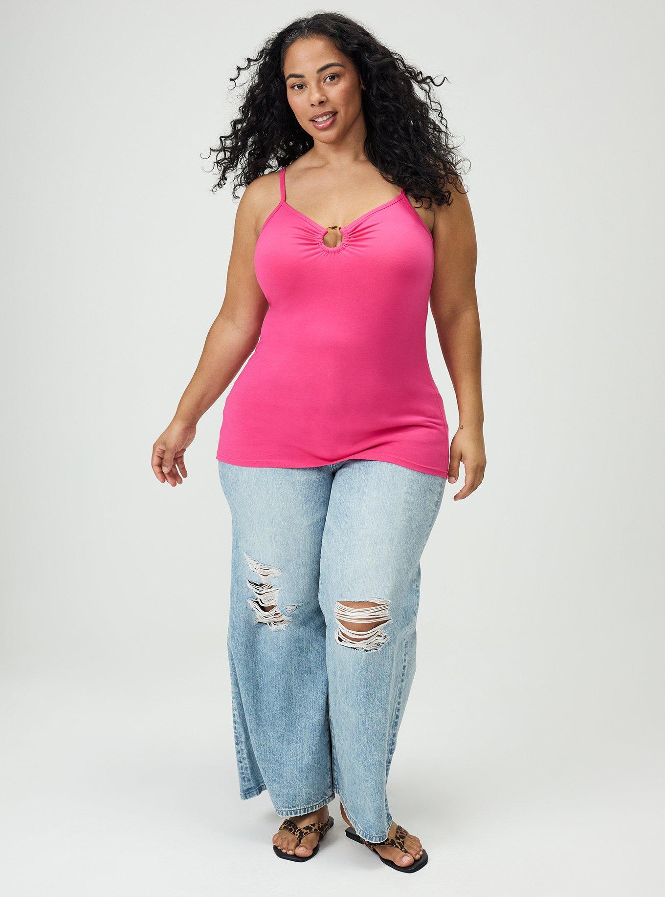 Foxy O-Ring Cami, BEETROOT PURPLE, alternate