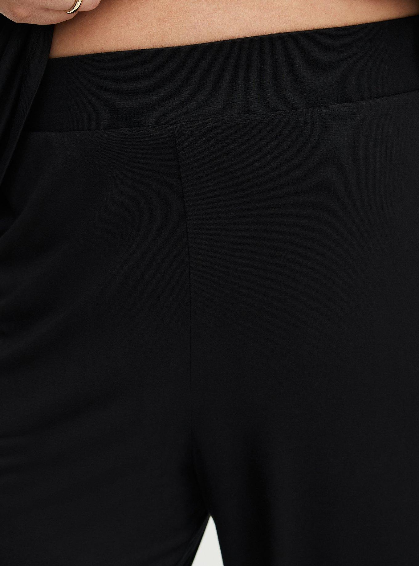 Super Soft Straight Leg Pant, DEEP BLACK, alternate