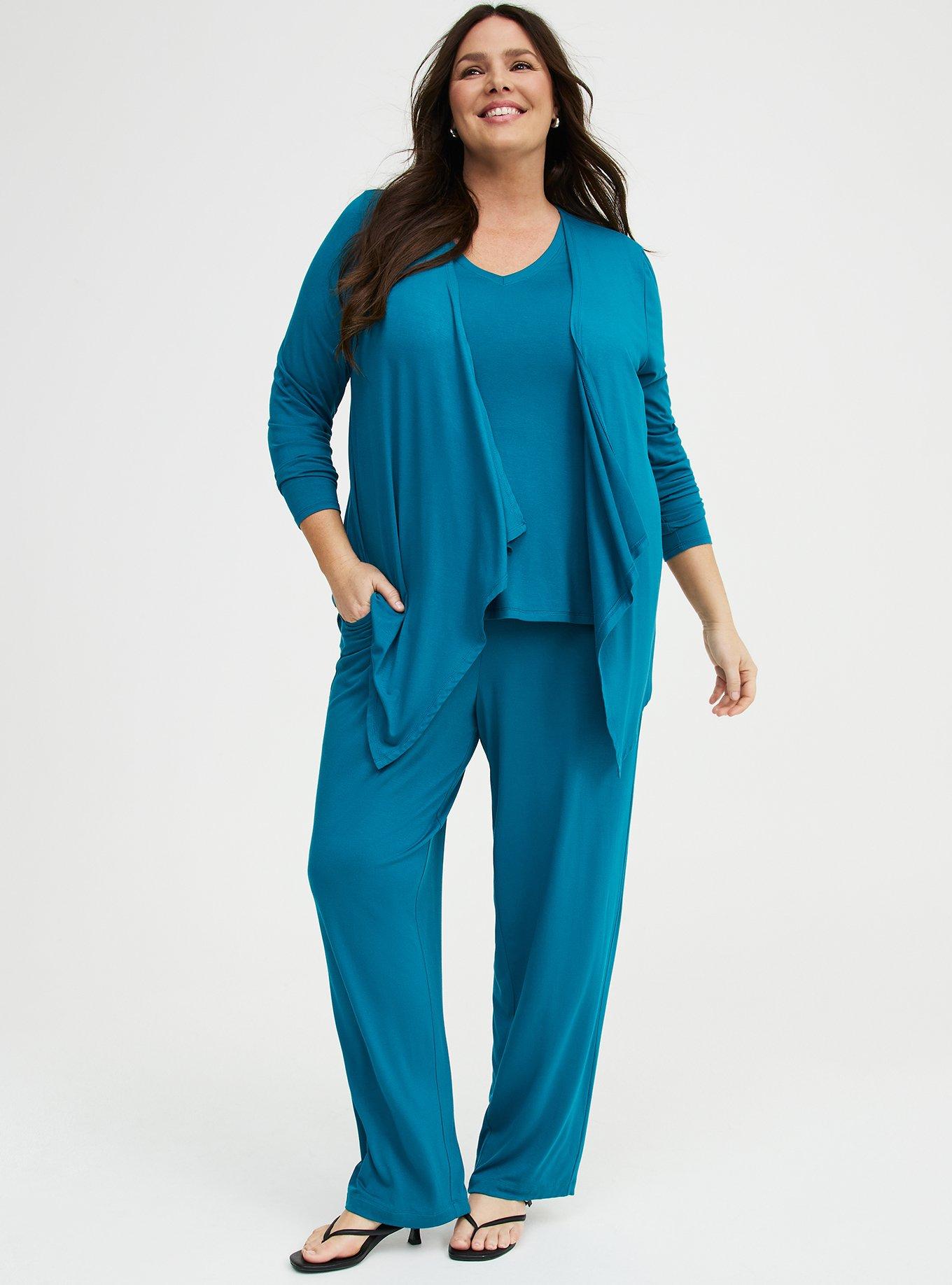 Super Soft Straight Leg Pant, OCEAN DEPTHS, alternate