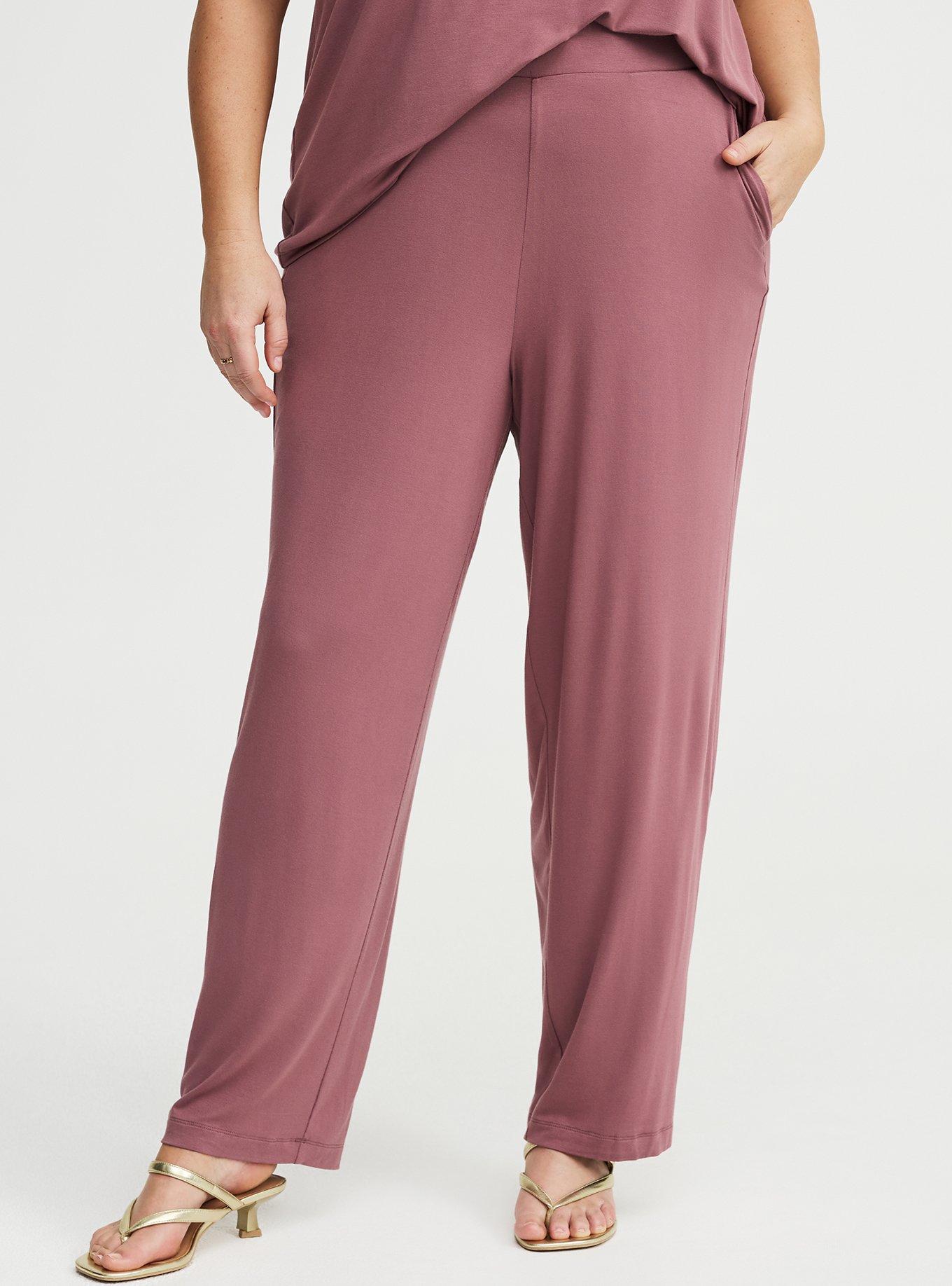 Super Soft Straight Leg Pant, ROSE TAUPE, alternate