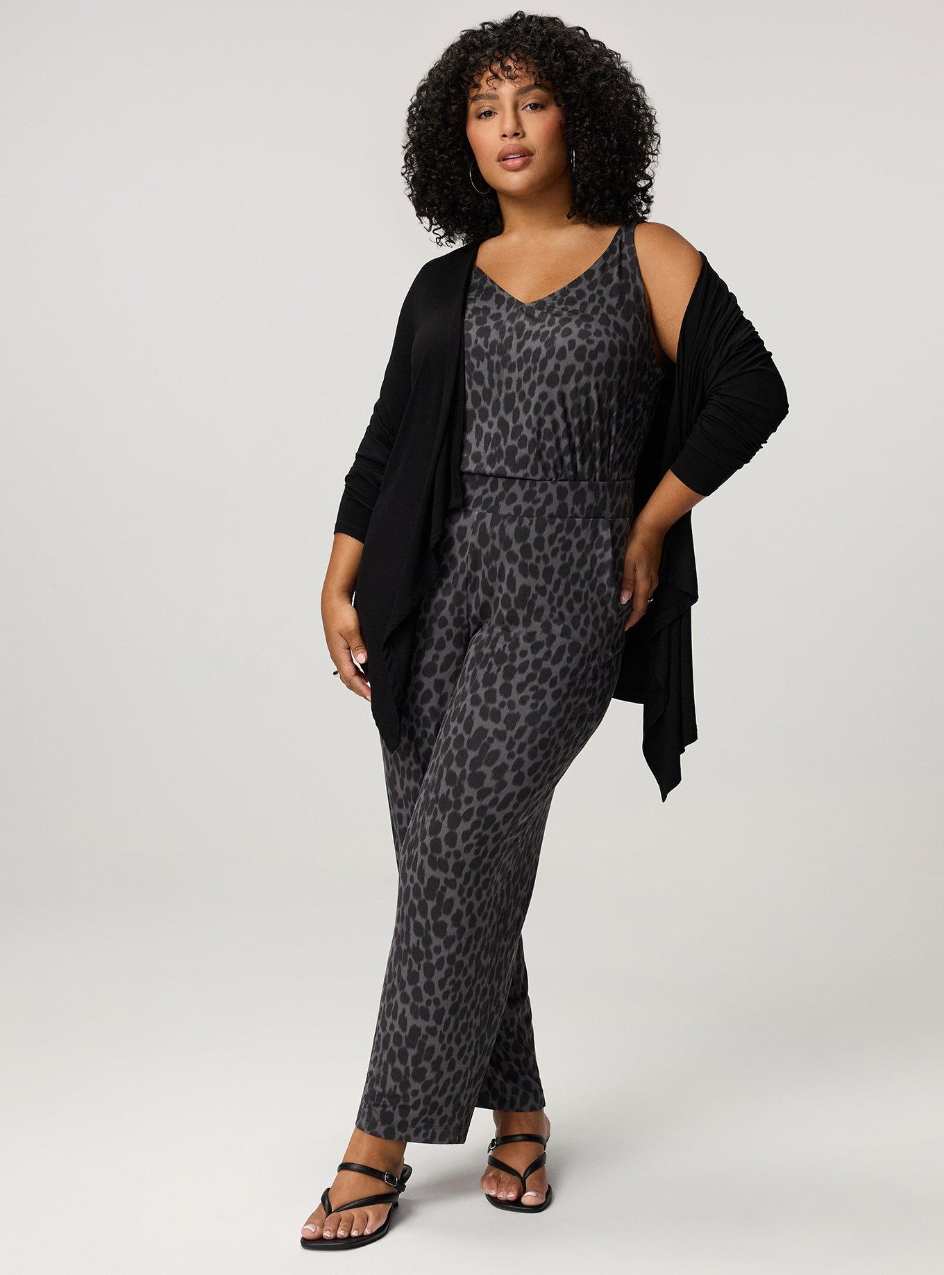 Super Soft Straight Leg Pant, IRL CHEETAH GREY, alternate