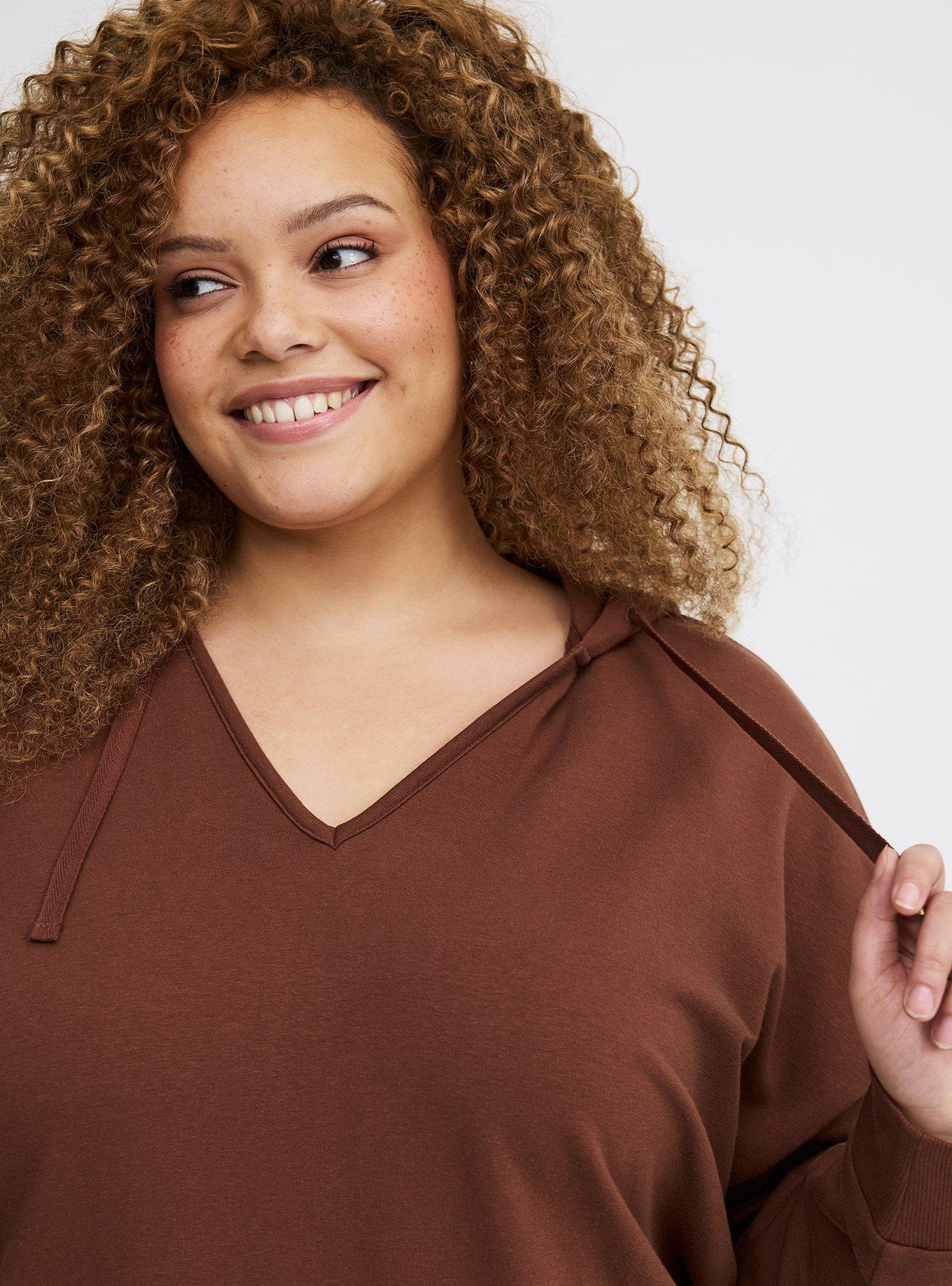 Super Soft Fleece Relaxed Hoodie, CAPPUCCINO, alternate