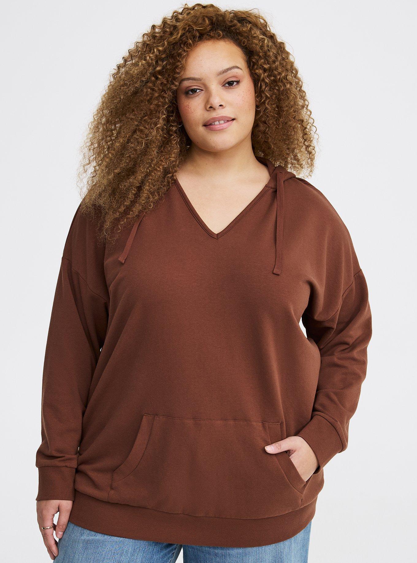 Super Soft Fleece Relaxed Hoodie, CAPPUCCINO, hi-res