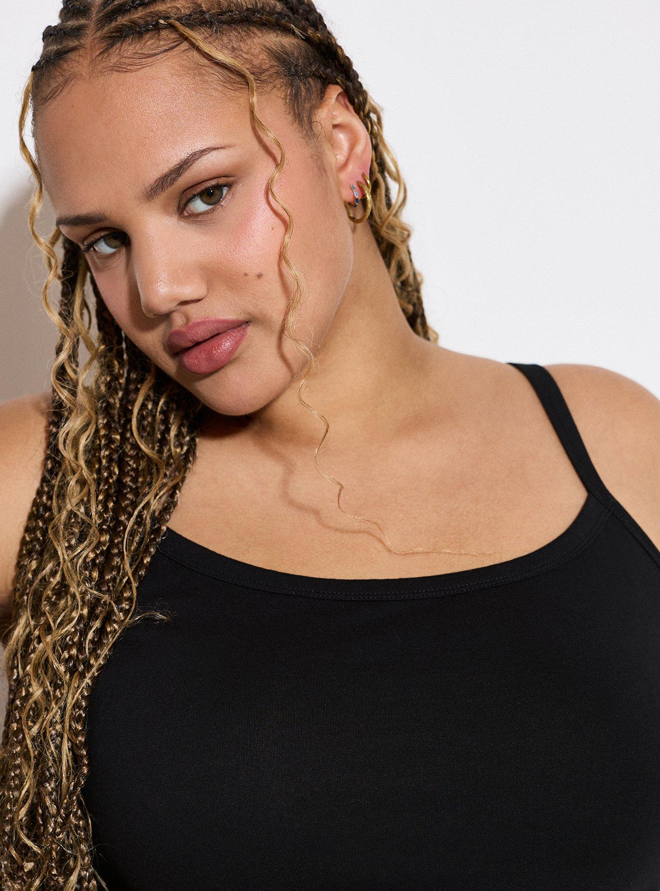 LoveSick Adjustable Cami, DEEP BLACK, alternate