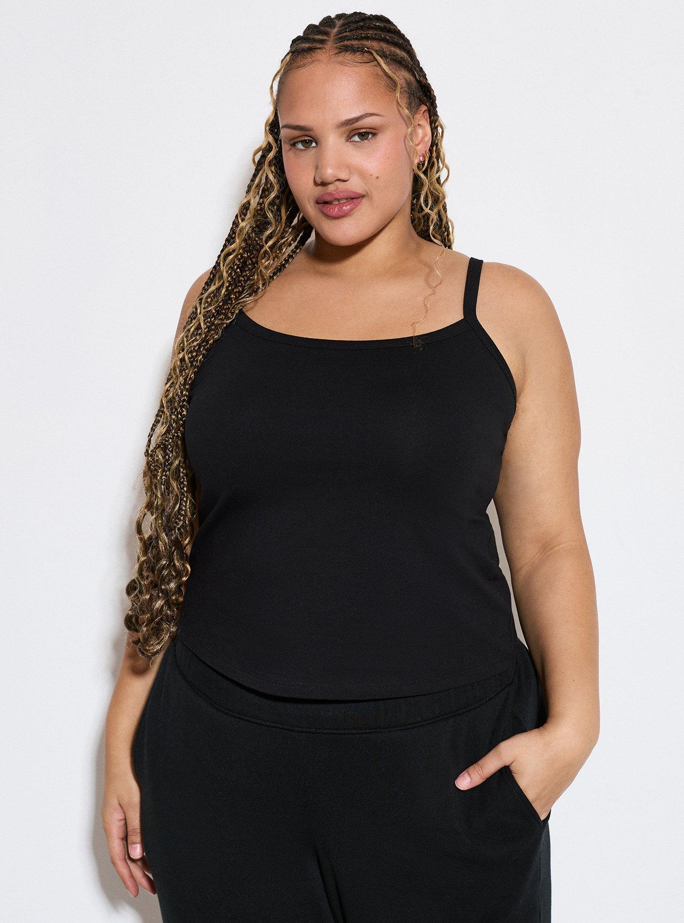 LoveSick Adjustable Cami, DEEP BLACK, hi-res