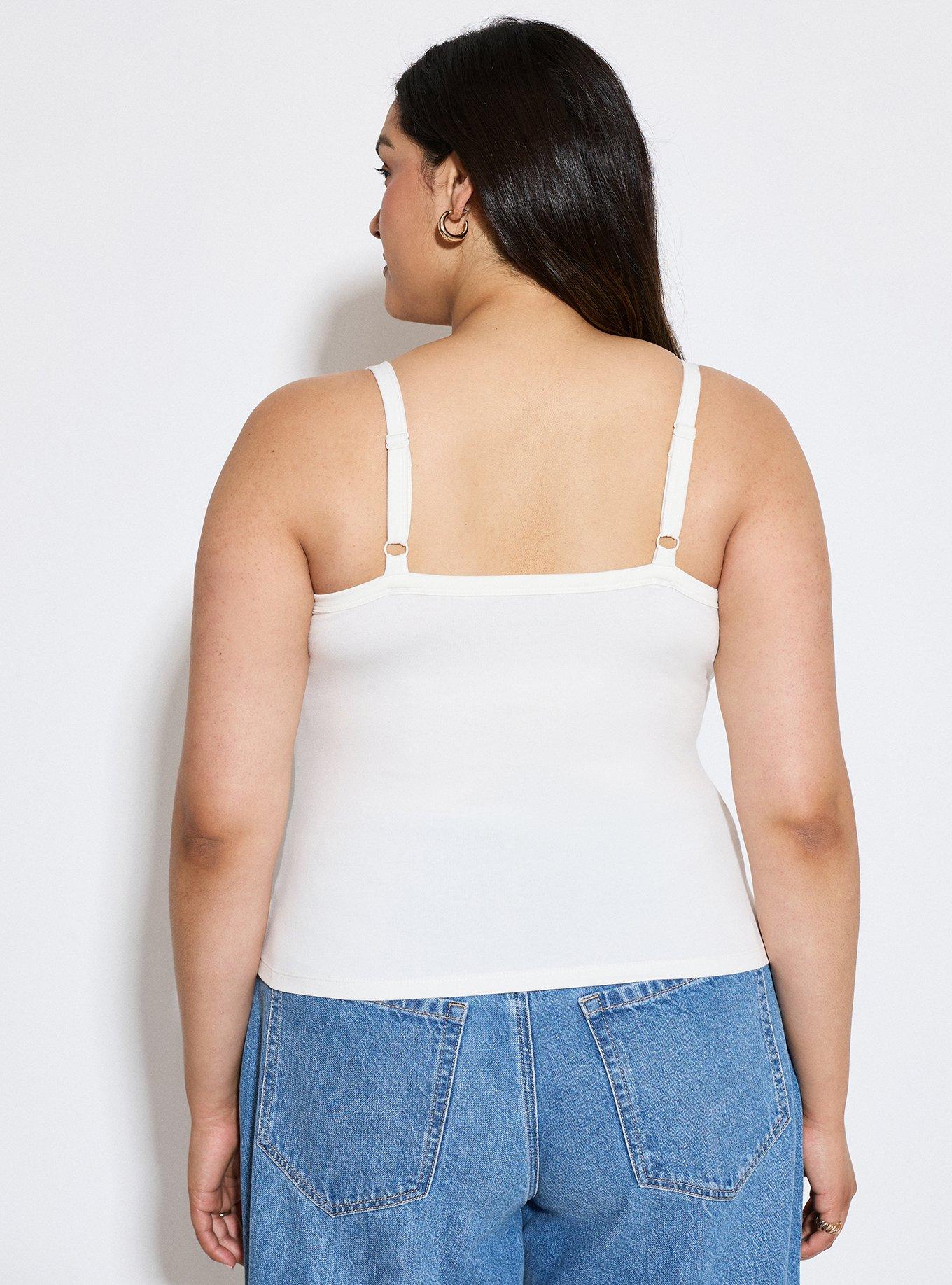 LoveSick Adjustable Cami, CLOUD DANCER, alternate