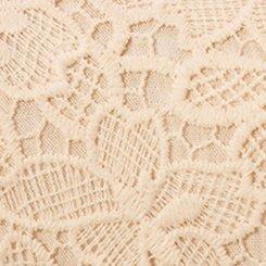 Festi Crochet Detail Drop Waist Mini Dress, SAND DOLLAR, swatch