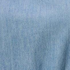 Festi Tie Shoulder Chambray Jumpsuit, LIGHT WASH, swatch