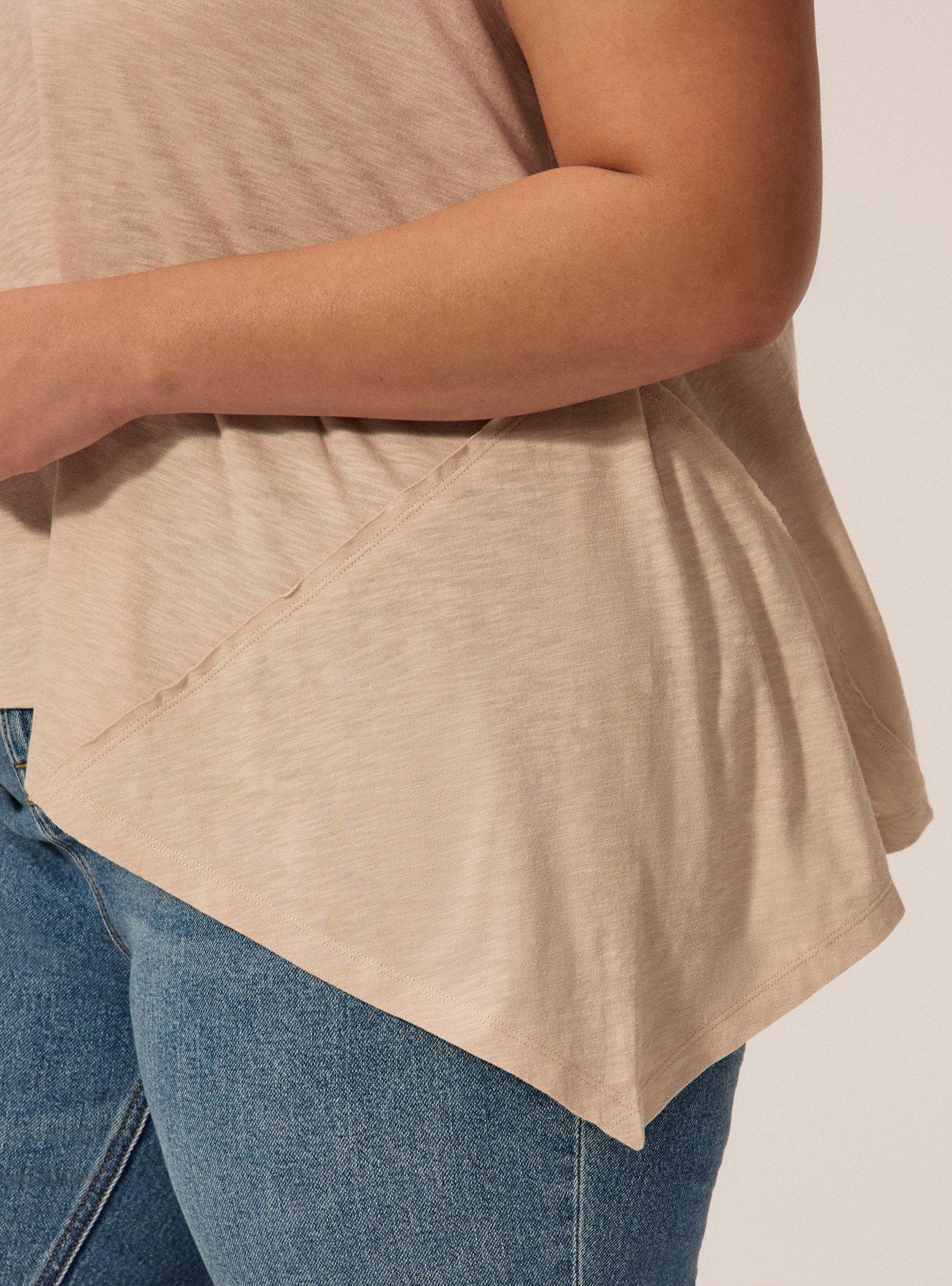 Festi Sharkbite Henley Tank, MUSHROOM, alternate