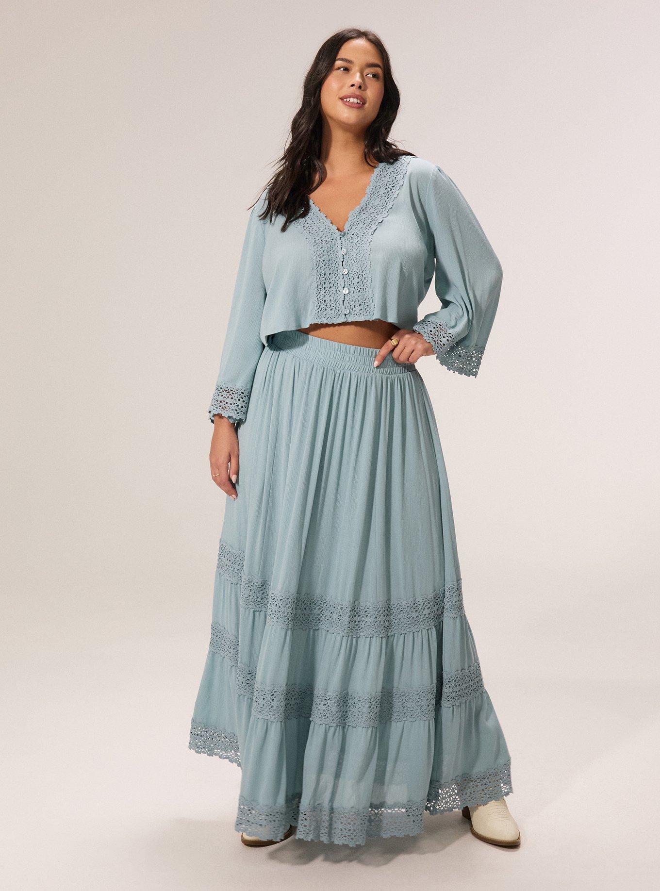 Festi V-Neck Bell Sleeve Crop Top, ARONA, alternate