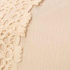 Festi V-Neck Bell Sleeve Crop Top, SAND DOLLAR, swatch