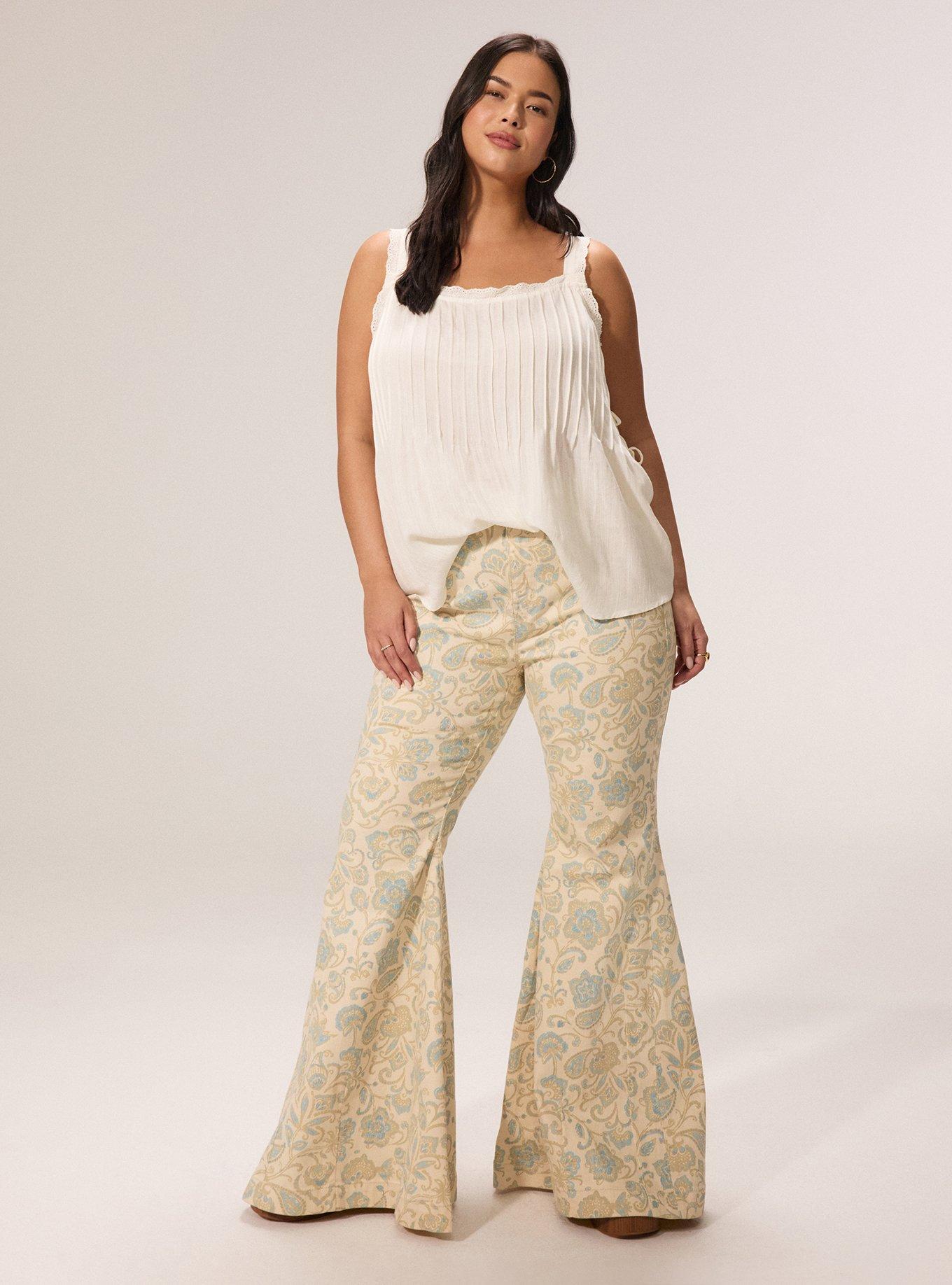 Festi Square Neck Tie Side Tank, MARSHMALLOW, alternate