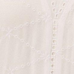 Festi Embroidered Drop Waist Mini Dress, BRIGHT WHITE, swatch