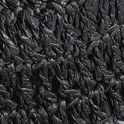 Straw Western Hat, BLACK, swatch