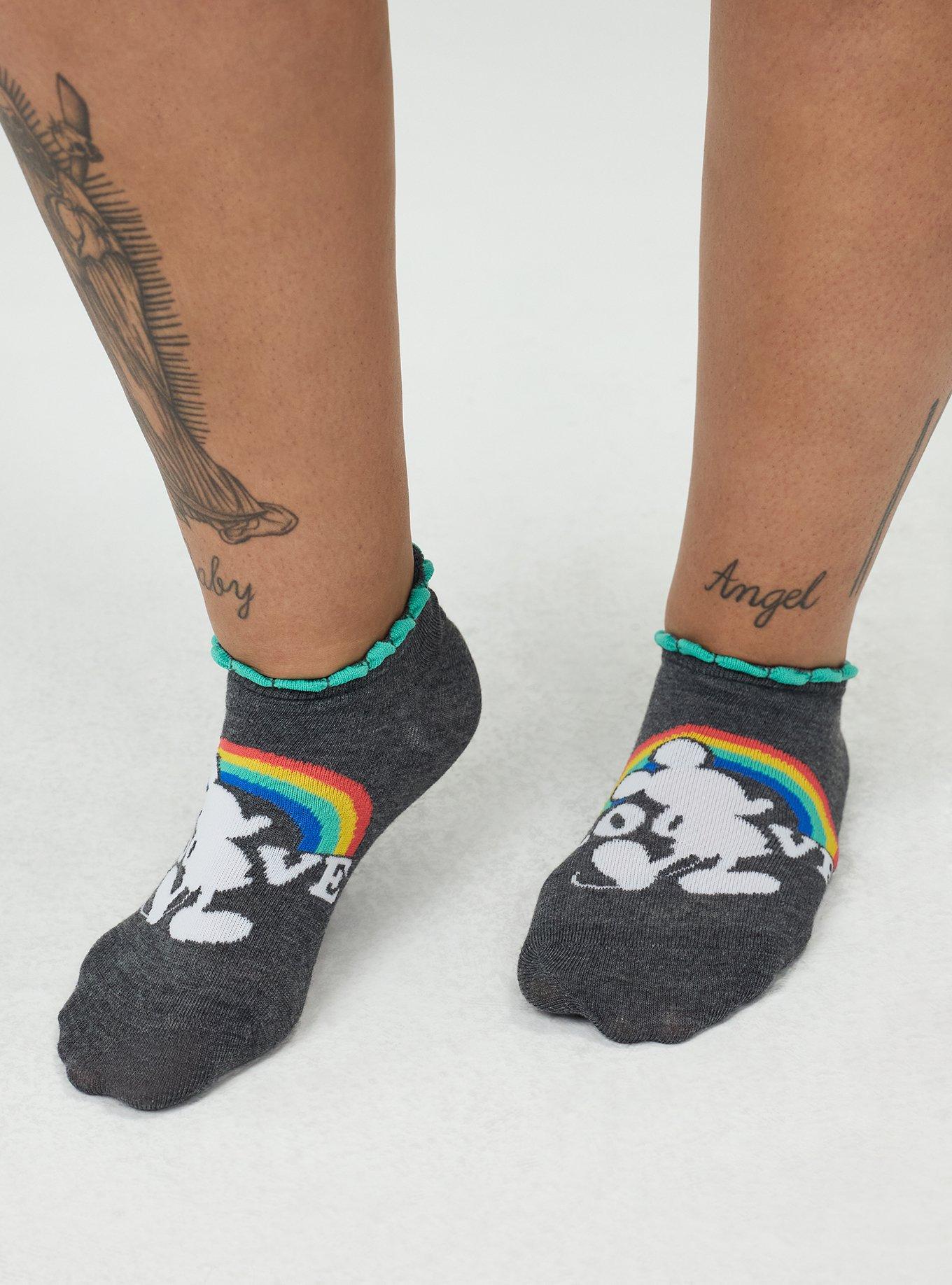5-Pack Low-Cut Socks, PRIDE, alternate