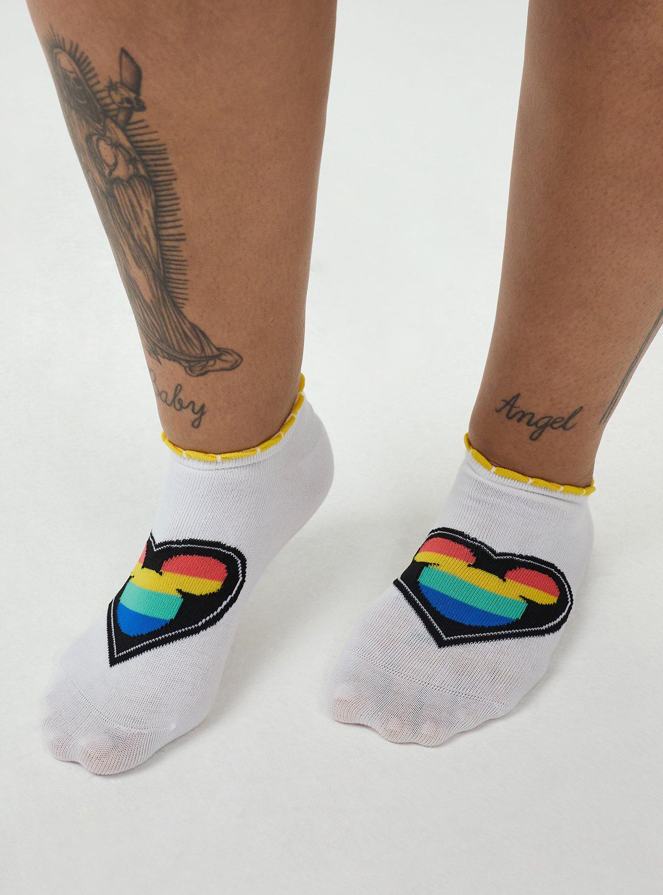 5-Pack Low-Cut Socks, PRIDE, alternate
