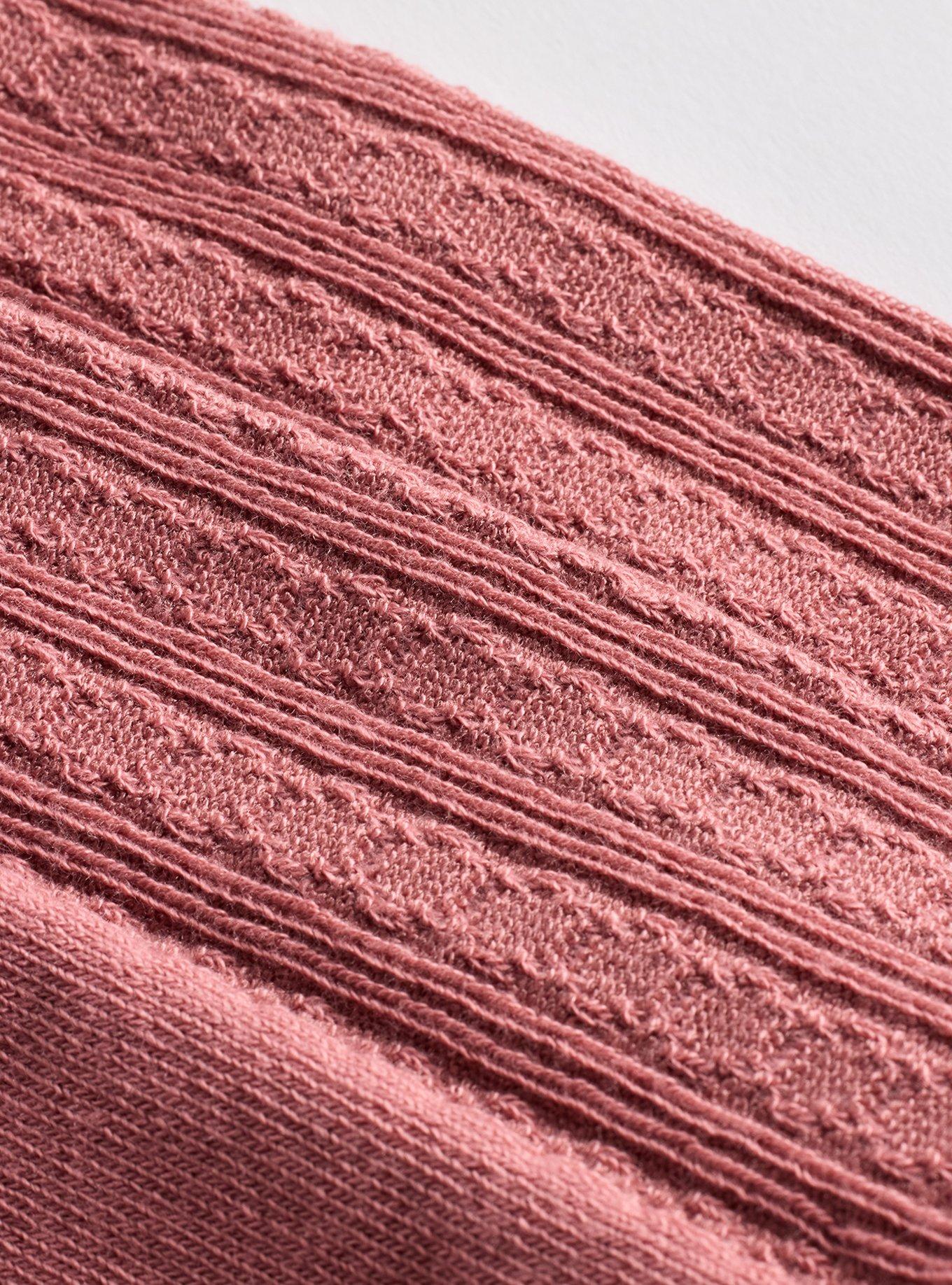 2-Pack Ruffle Crew Socks, FLORAL MULTI, alternate