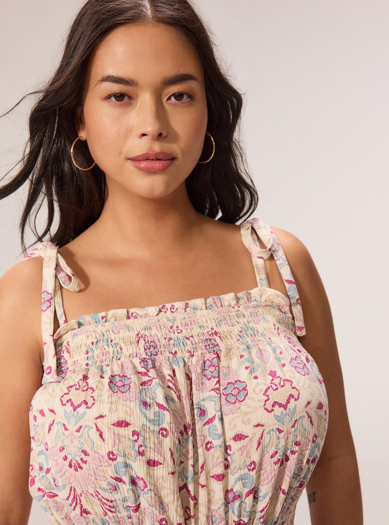 Festi Tie Shoulder Jumpsuit, TARYN FOULARD MULTI, alternate