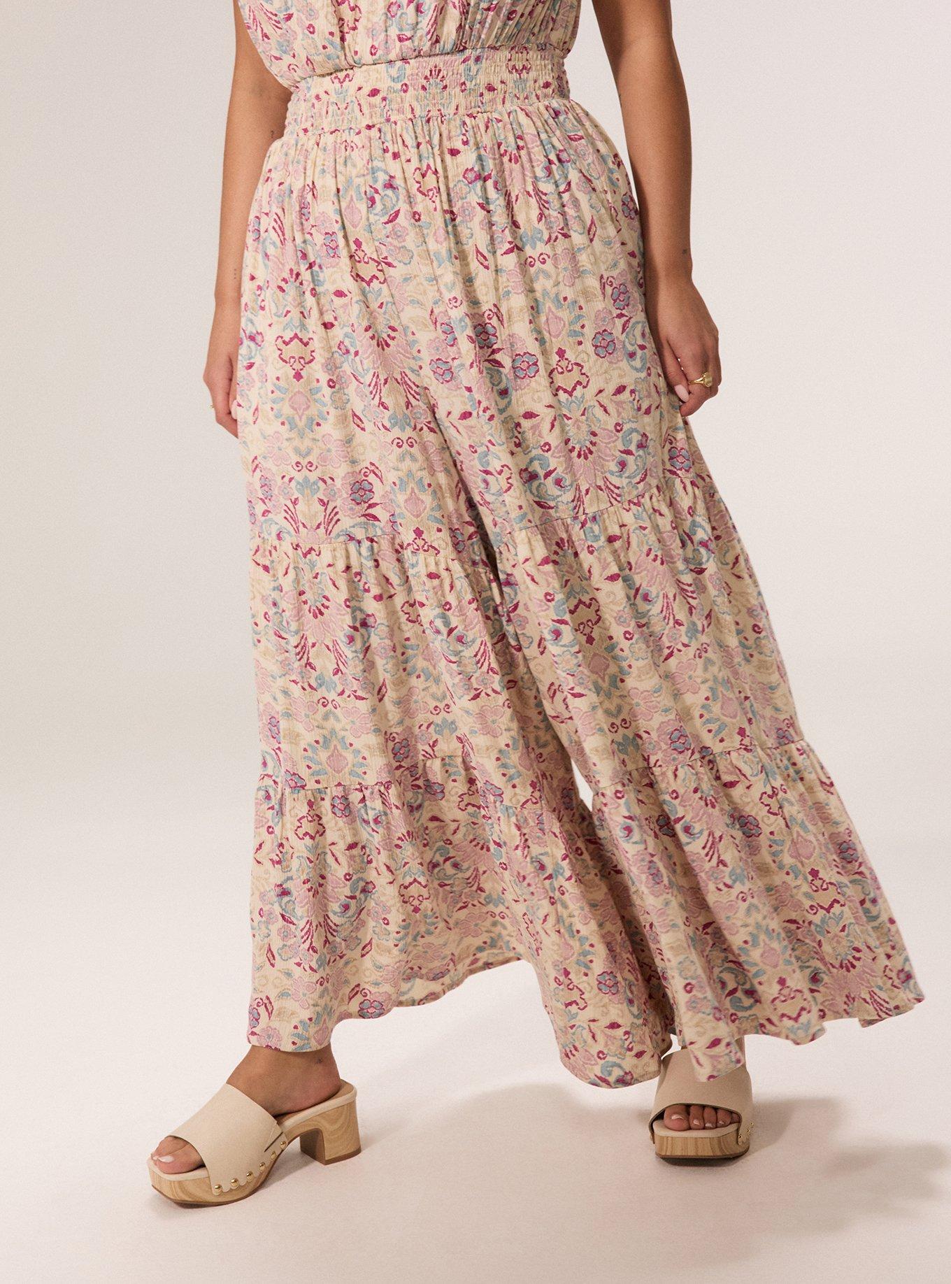 Festi Tie Shoulder Jumpsuit, TARYN FOULARD MULTI, alternate