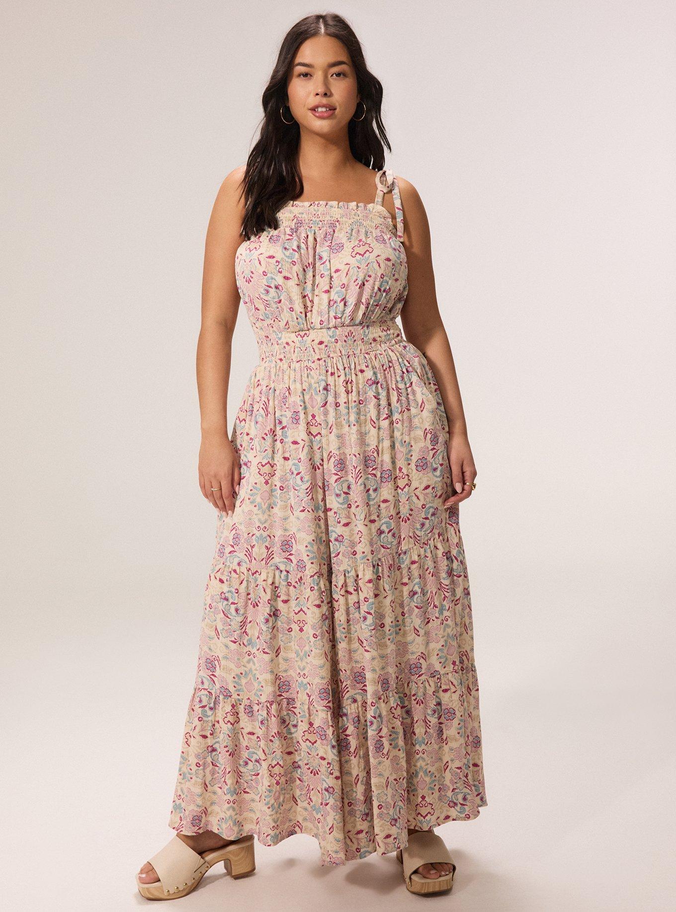 Festi Tie Shoulder Jumpsuit, TARYN FOULARD MULTI, hi-res