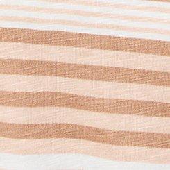 Vintage Slub V-Neck Relaxed Tee, AMELIA STRIPE WHISPER WHITE, swatch