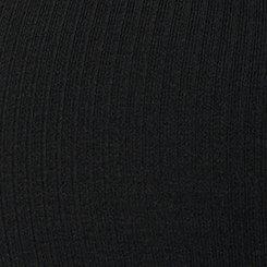 Super Soft Rib Hook & Eye Tank, DEEP BLACK, swatch