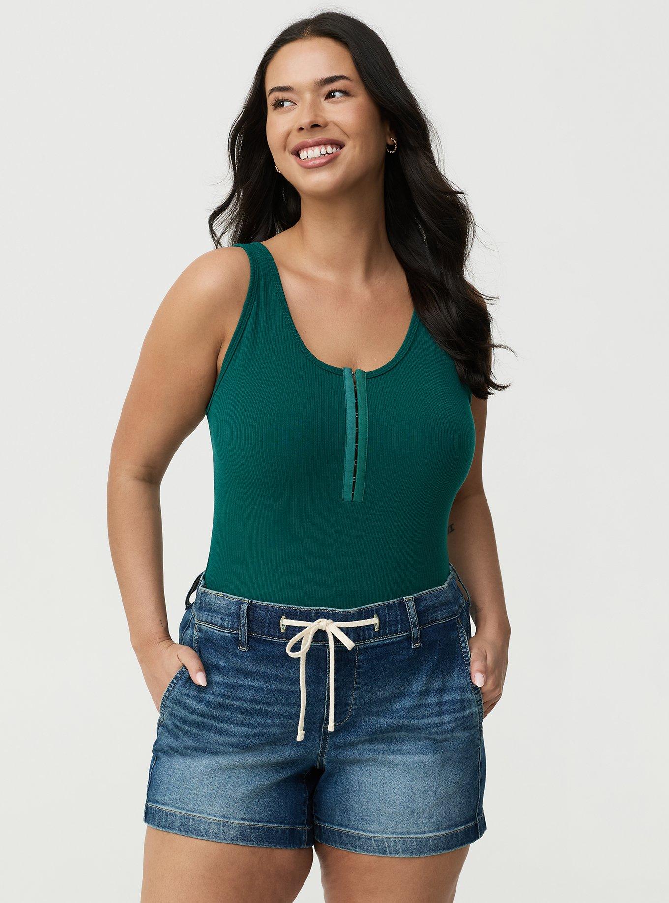 Super Soft Rib Hook & Eye Tank, BOTANICAL GARDEN, alternate