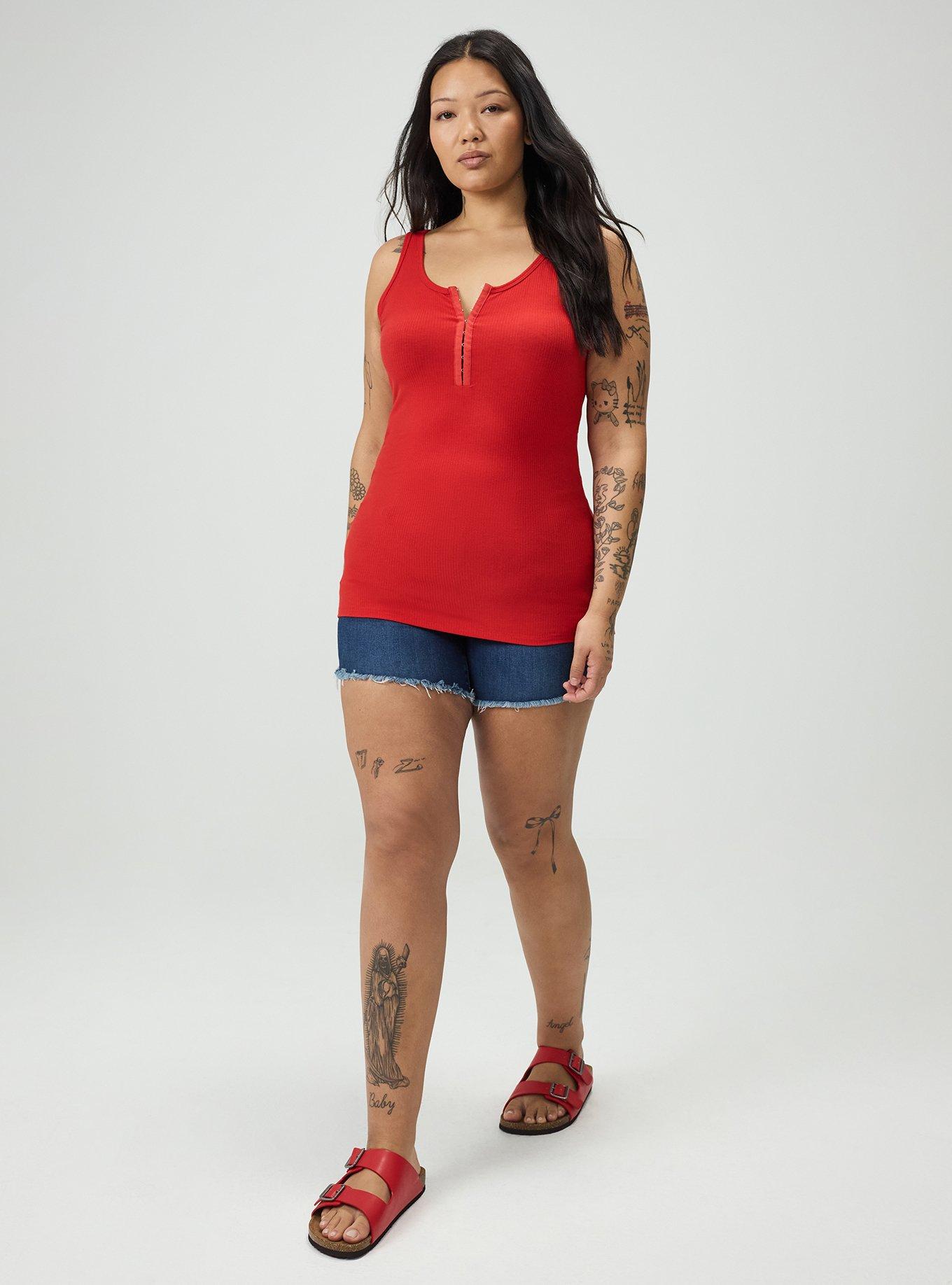 Super Soft Rib Hook & Eye Tank, ADRENALINE RUSH, alternate