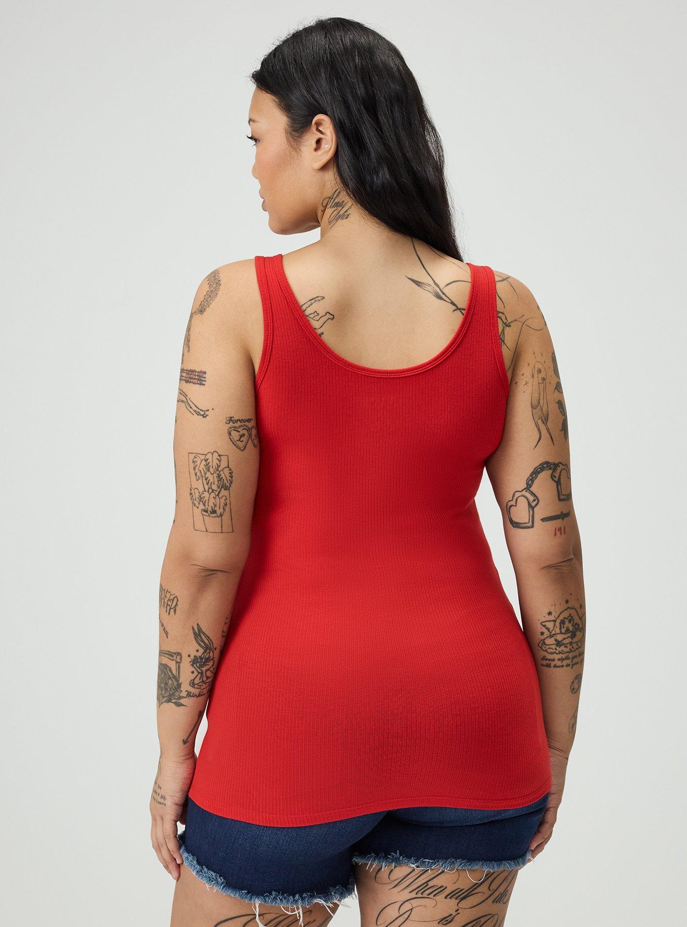 Super Soft Rib Hook & Eye Tank, ADRENALINE RUSH, alternate