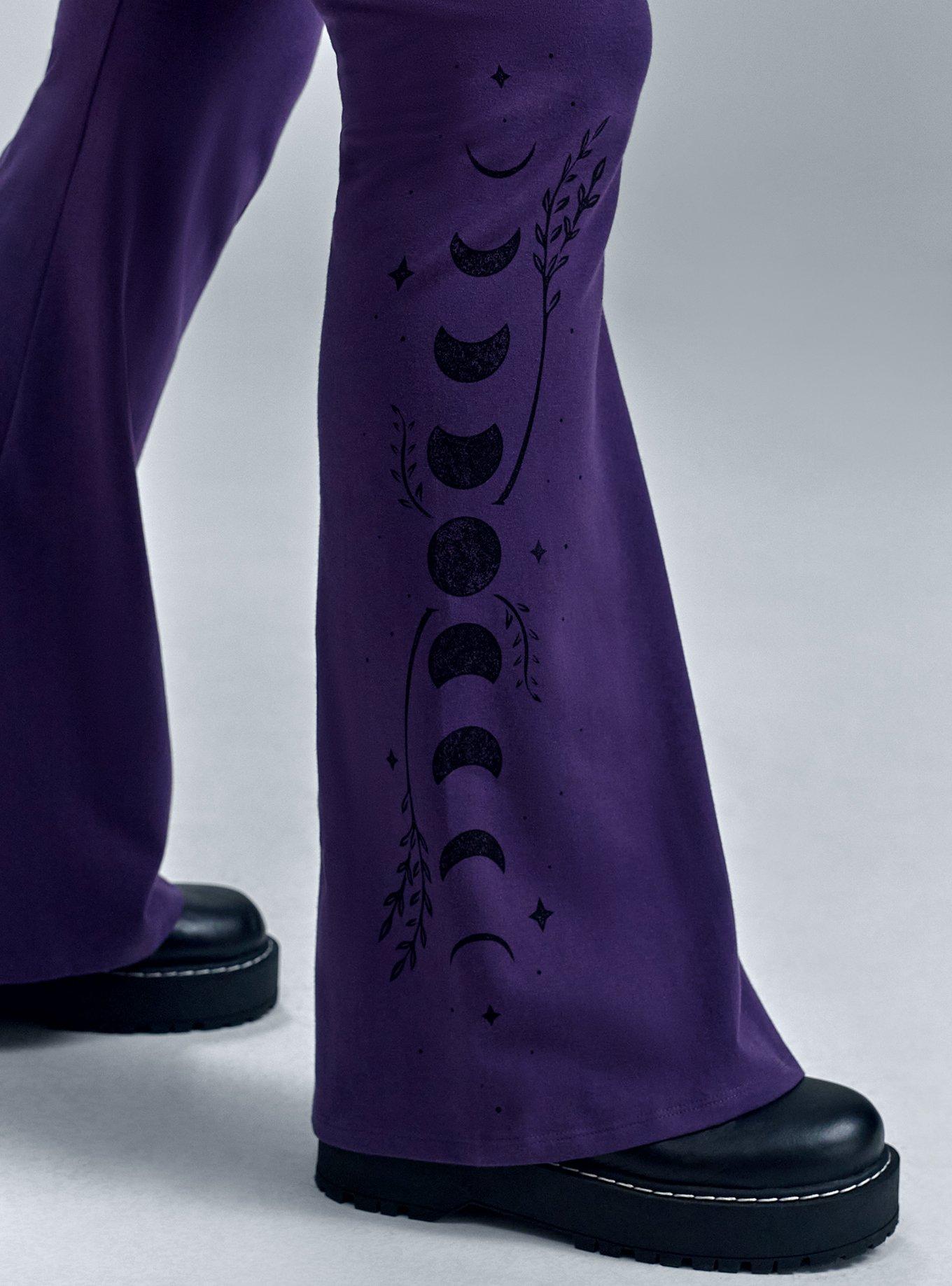 Nightfall Flare Leggings, CELESTIAL MOON PHASE, alternate