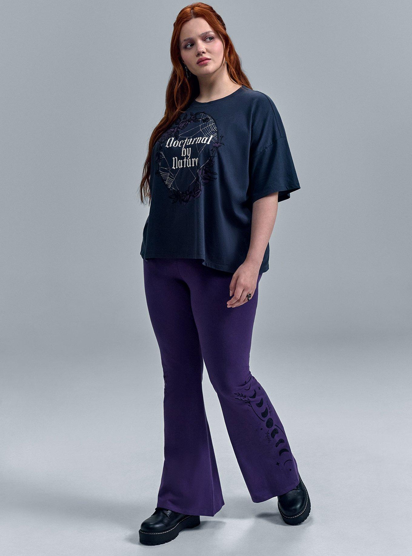 Nightfall Flare Leggings, CELESTIAL MOON PHASE, hi-res