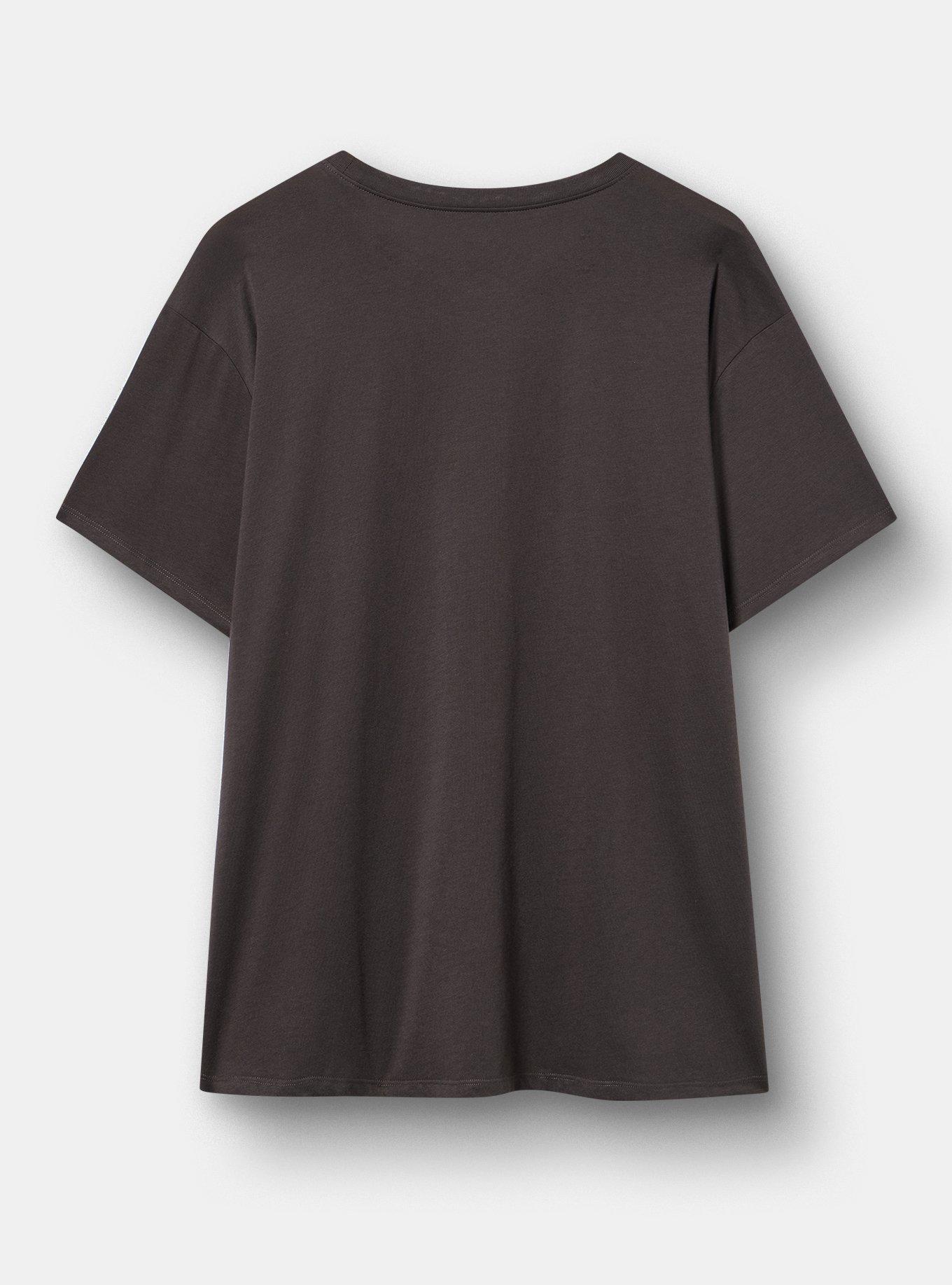 Cherry Coke Relaxed Cotton Crew Tee, CHERRY COKE TM OBSIDIAN, alternate