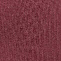 Supersoft Rib V-Neck 3/4 Sleeve Top, WILD GINGER, swatch