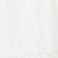 Eyelet Mini Skirt Set, BLANC DE BLANC, swatch