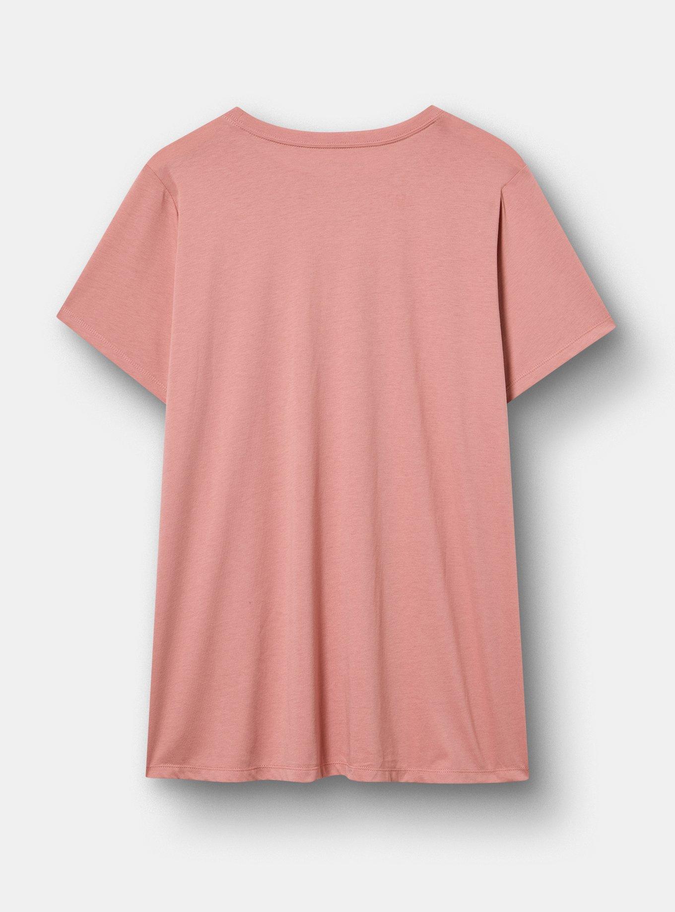 The Cranberries Classic Cotton Crew Tee, THE CRANBERRIES ASH ROSE, alternate