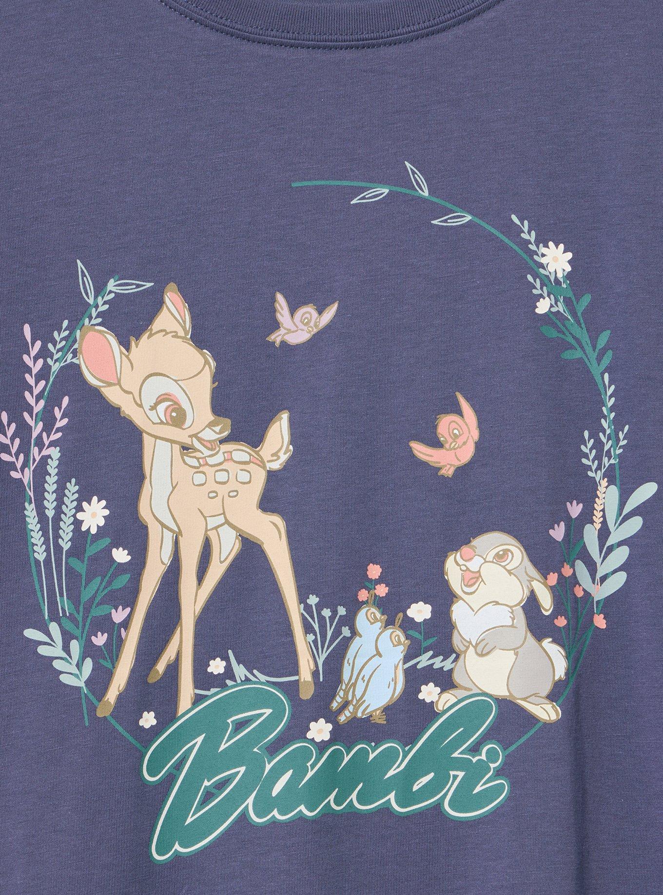 Bambi Classic Cotton Crew Tee, BAMBI NIGHTSHADOW BLUE, alternate