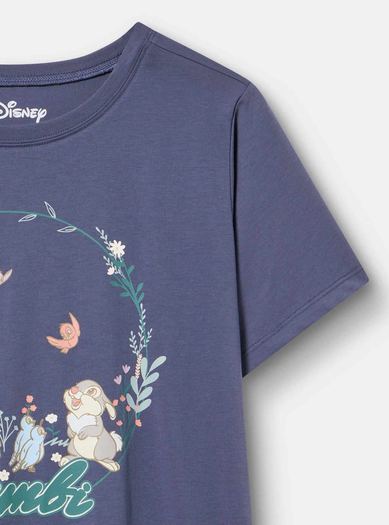 Bambi Classic Cotton Crew Tee, BAMBI NIGHTSHADOW BLUE, alternate