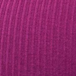 Super Soft Ribbed Hook & Eye Top, PLUM CASPIA, swatch
