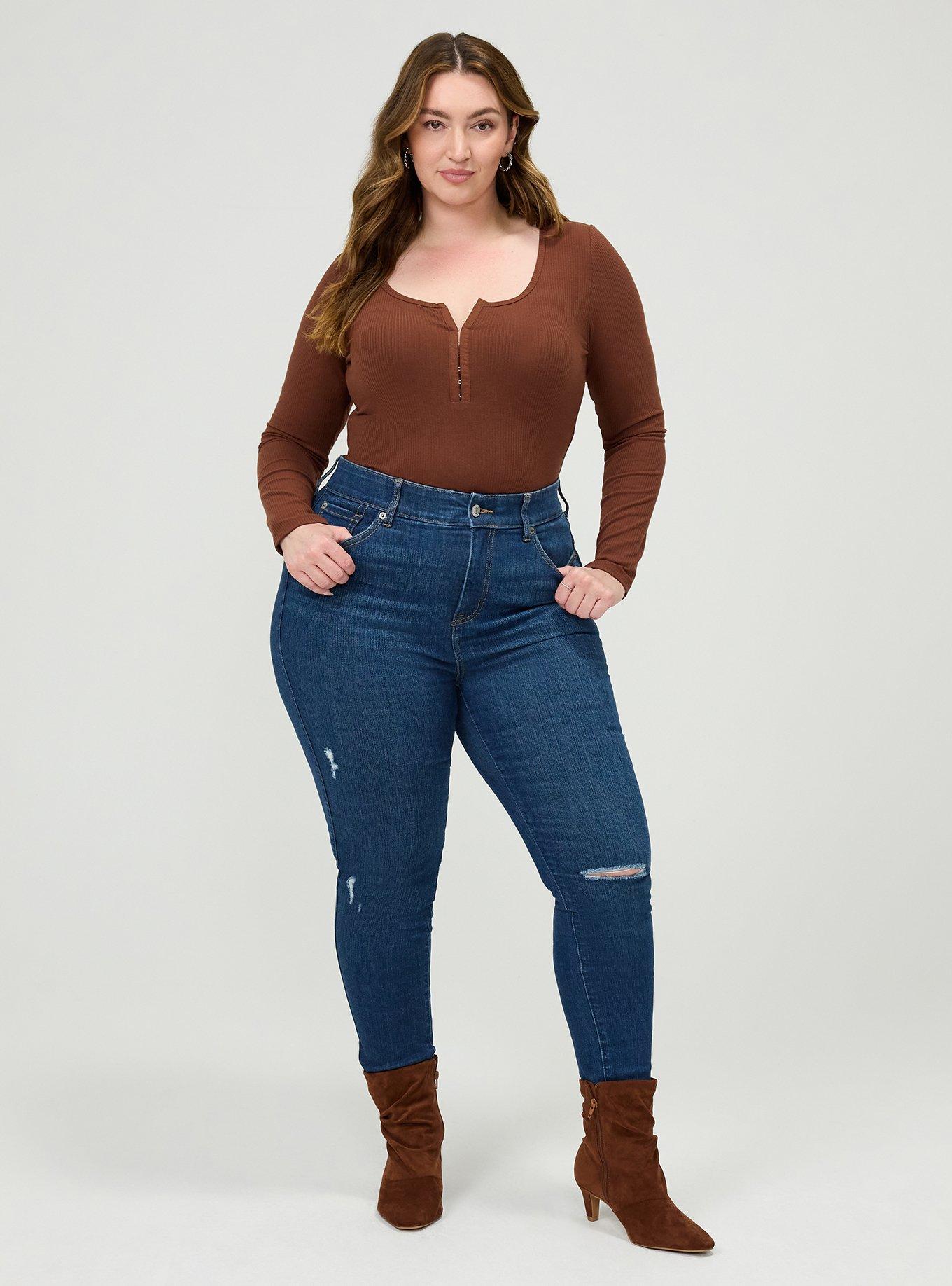 Supersoft Rib Hook And Eye Long Sleeve Top, CAPPUCCINO, alternate