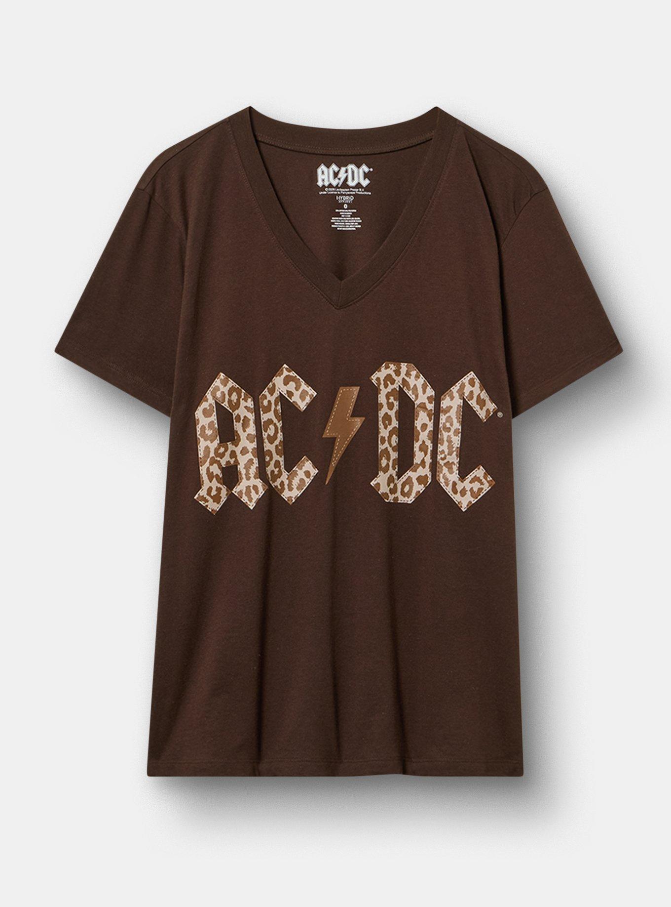 AC/DC Classic Cotton V-Neck Tee, ACDC JAVA, hi-res