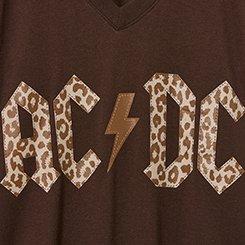 AC/DC Classic Cotton V-Neck Tee, ACDC JAVA, swatch