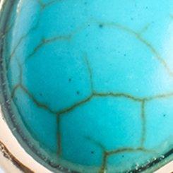 Statement Turquoise Ring Set, GOLD, swatch