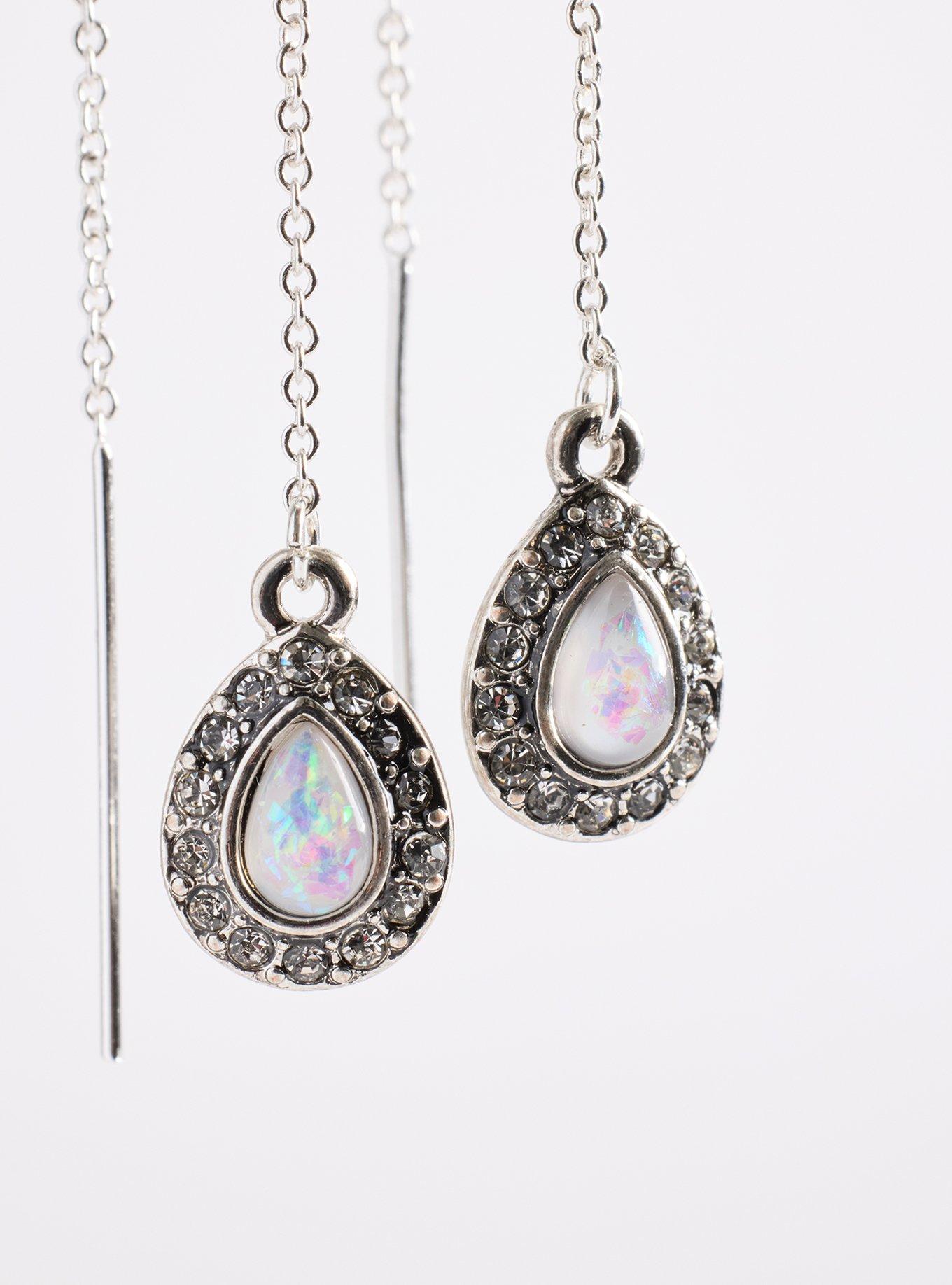 Antique Stone Earring Set, , alternate